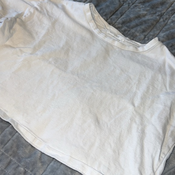 Antistar Cropped White T-Shirt (Size S) - Picture 2 of 2
